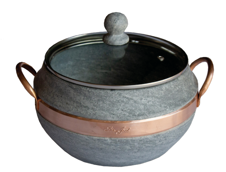 Panela Bojuda de Pedra Sabão Artesanato Dias