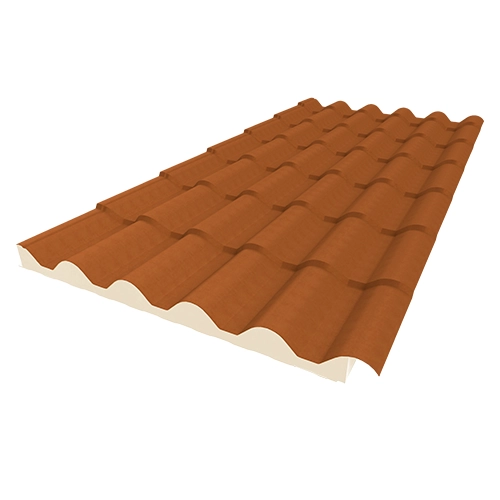 Telha Sanduíche Isotelha® Colonial 5 Ondas Kingspan