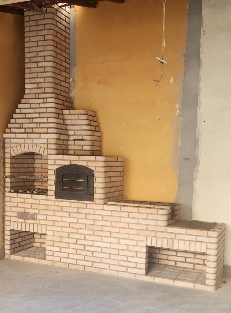 churrasqueira 3 em 1 forno fogao em maua