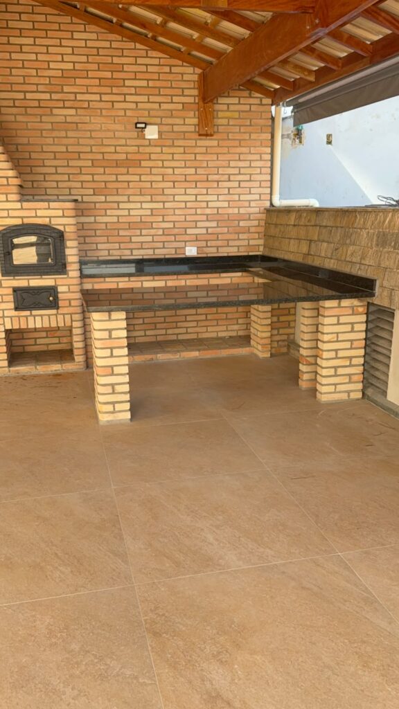 Área gourmet construída para condomínio na Vila Prudente