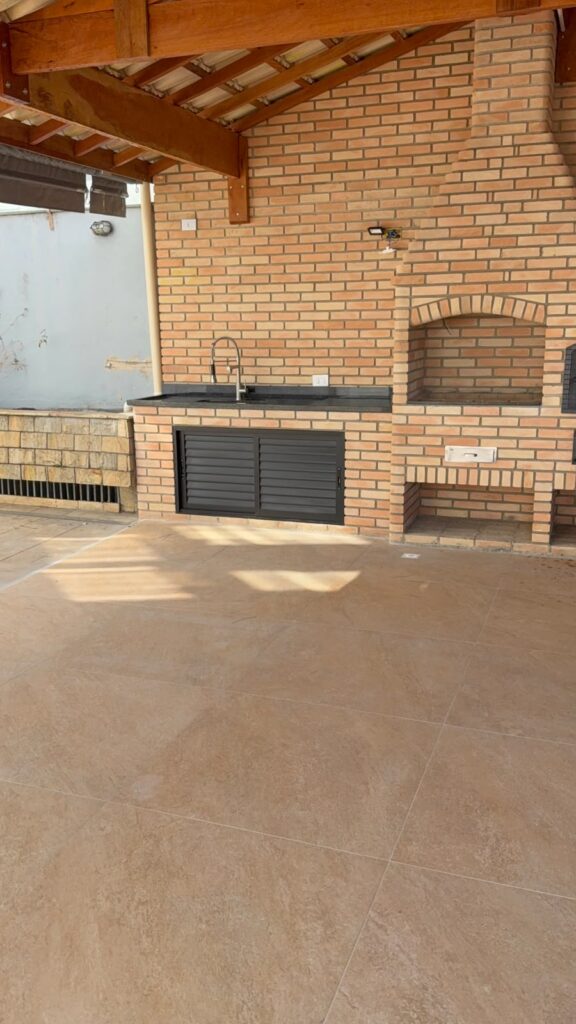 Área gourmet construída para condomínio na Vila Prudente
