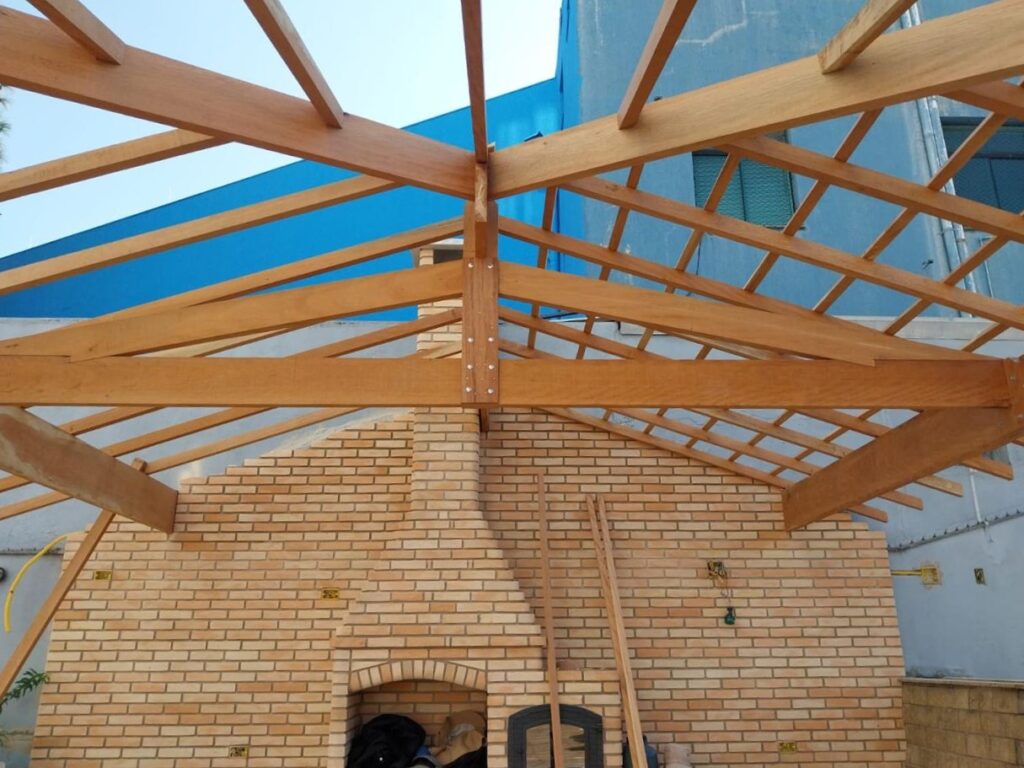 Área gourmet construída para condomínio na Vila Prudente