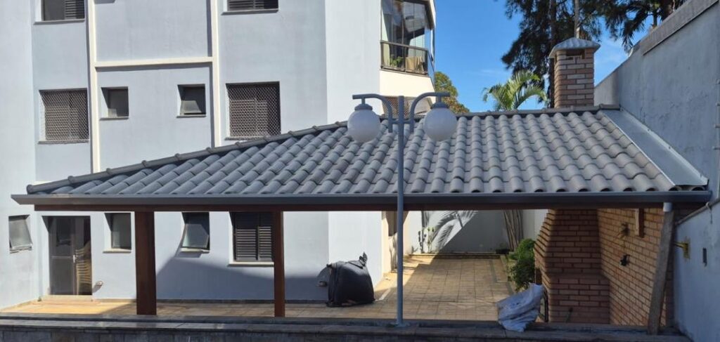 Área gourmet construída para condomínio na Vila Prudente