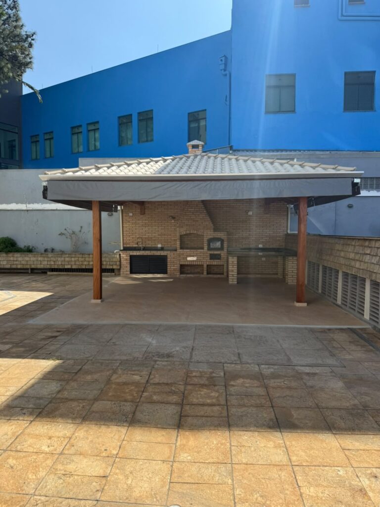 Área gourmet construída para condomínio na Vila Prudente
